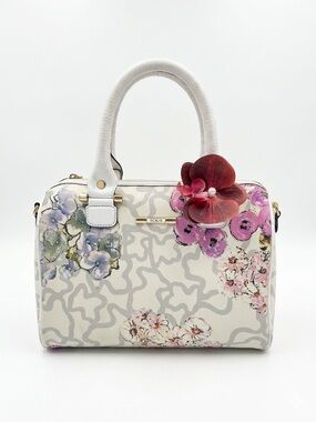 TOUS Floral Dome Satchel bag as is